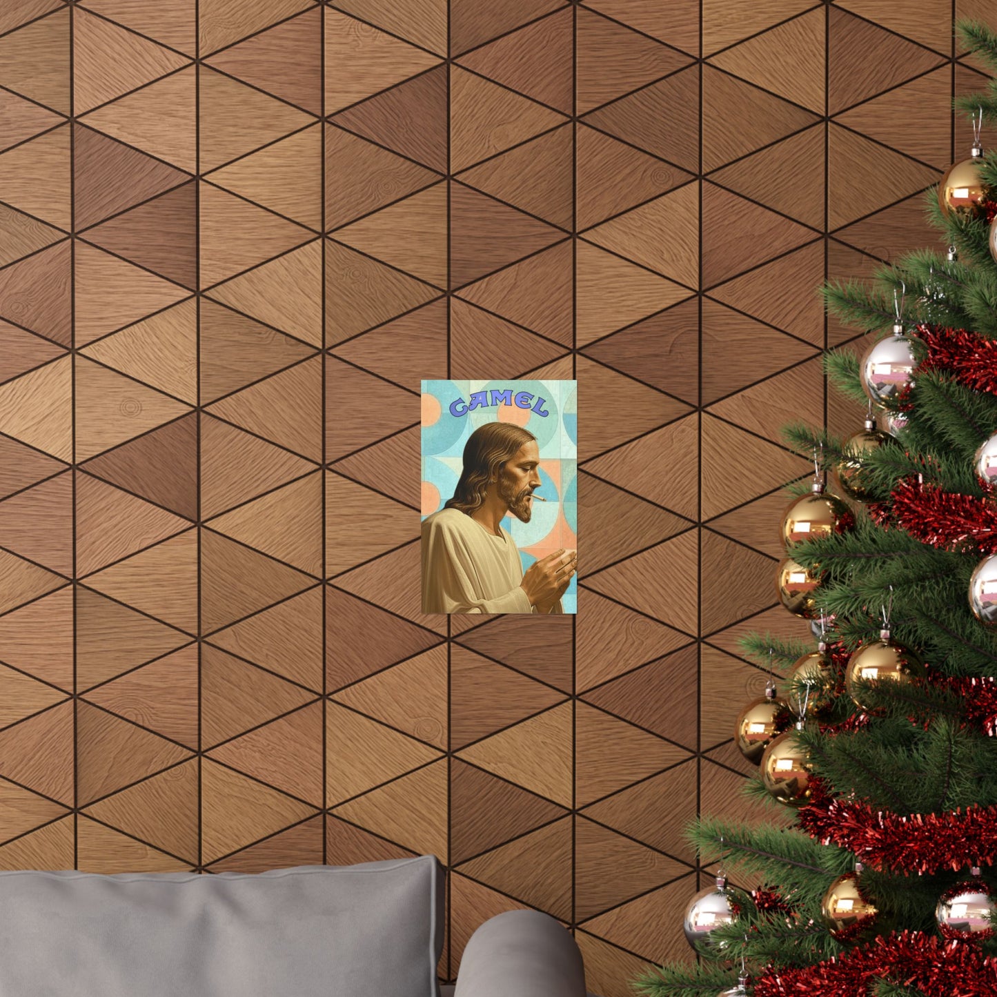 Camel Jesus Poster