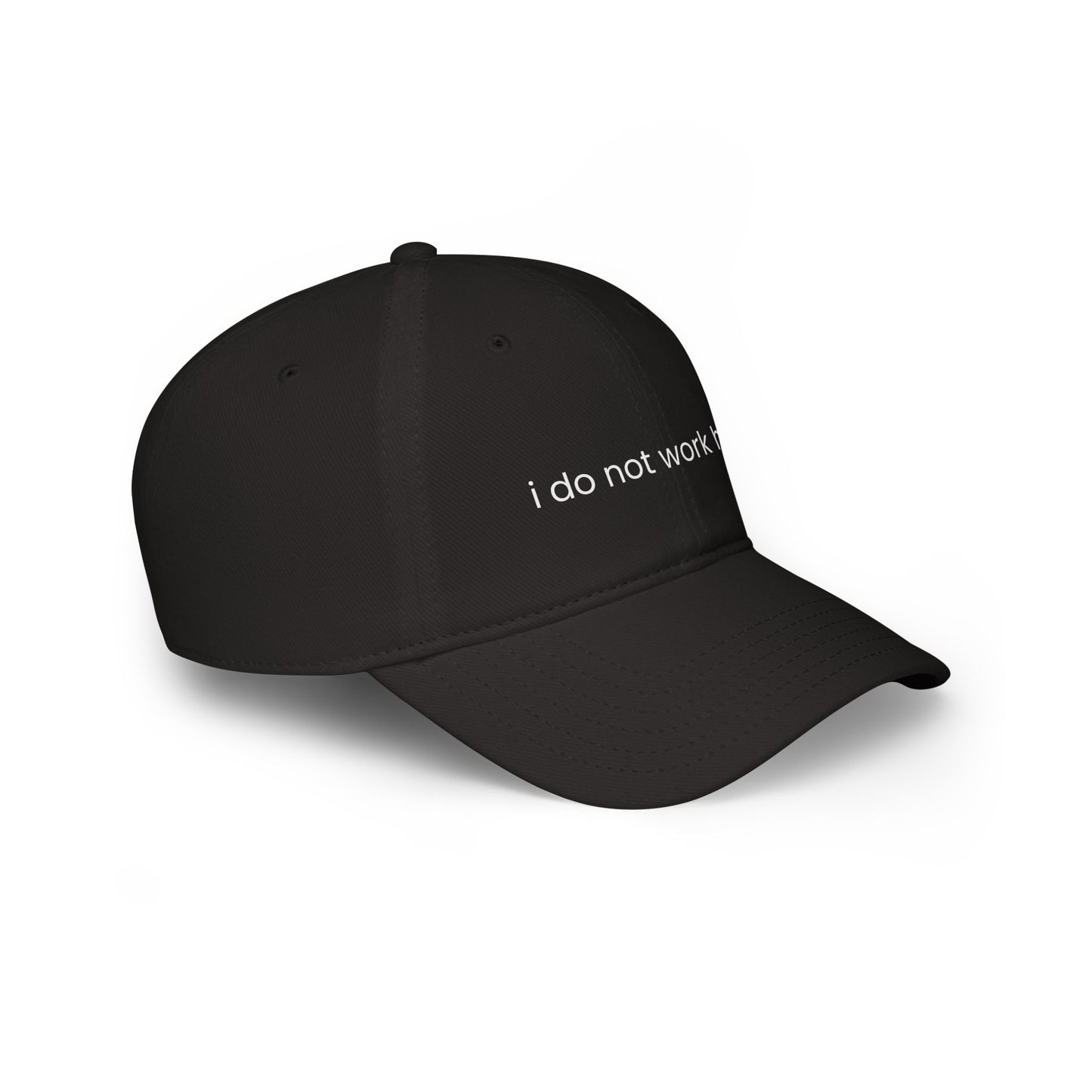 Baseball Cap - I Do Not Work Here Funny Hat