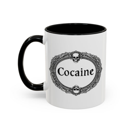 Mug - Vintage Cocaine Label Accent Coffee Mug (11, 15oz)