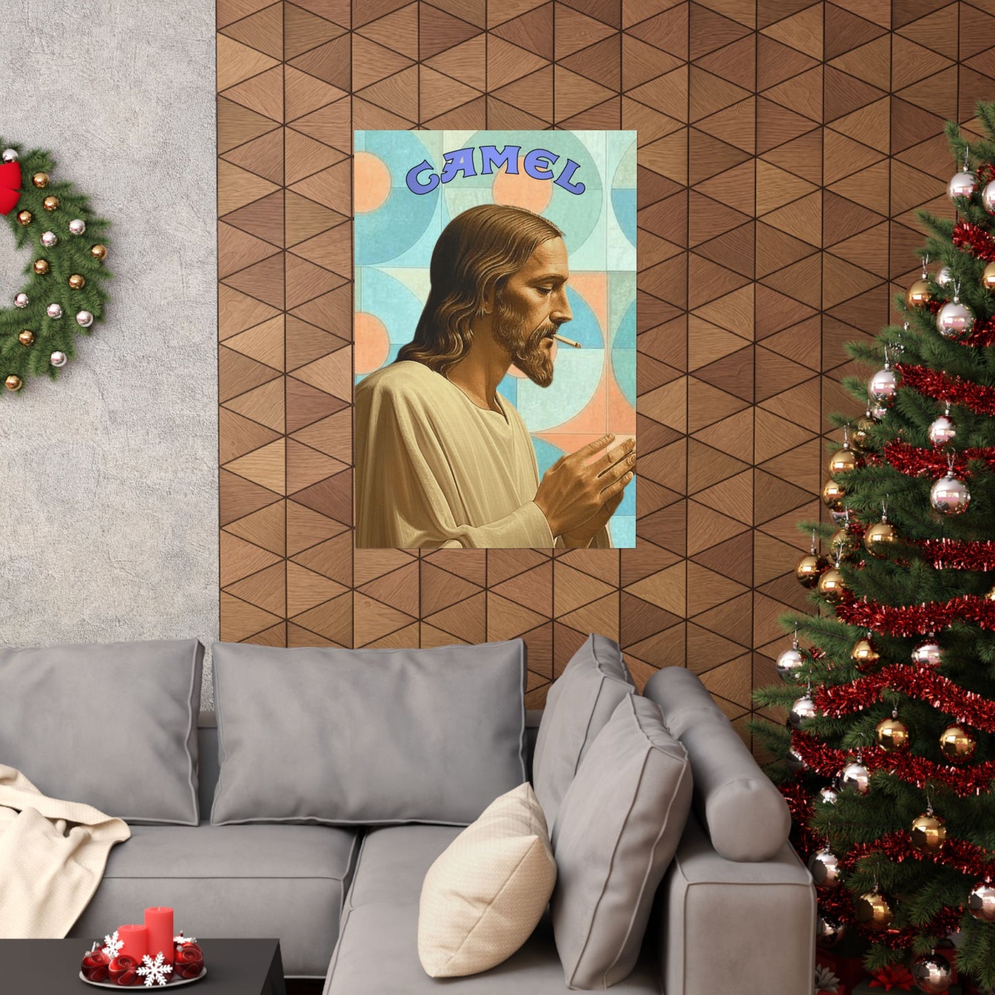 Camel Jesus Poster