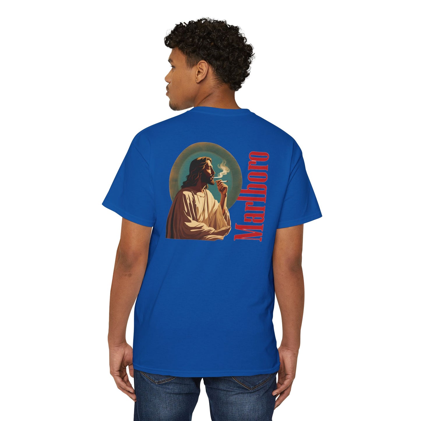 Cigarette Jesus Pocket Tee