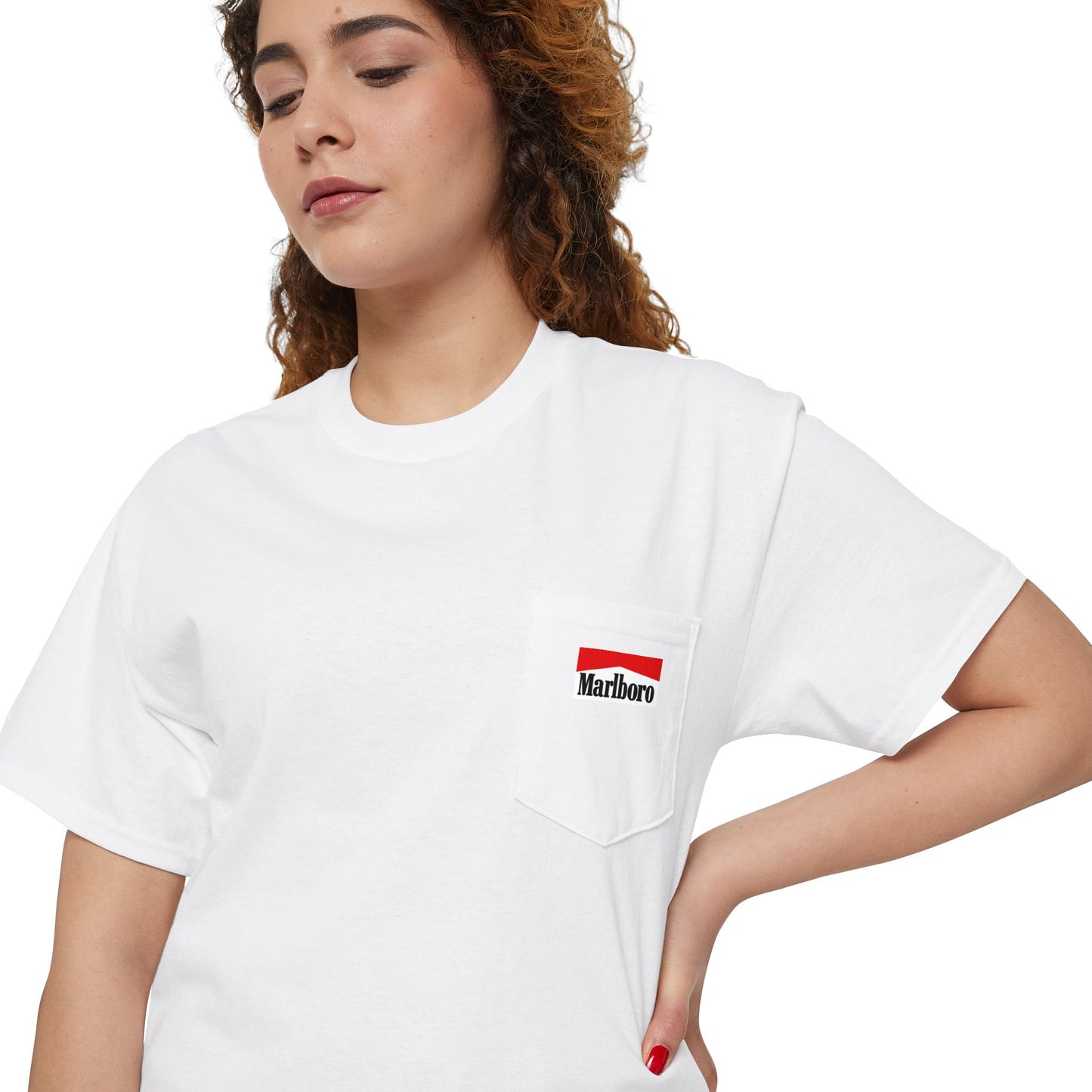 Cigarette Jesus Pocket Tee