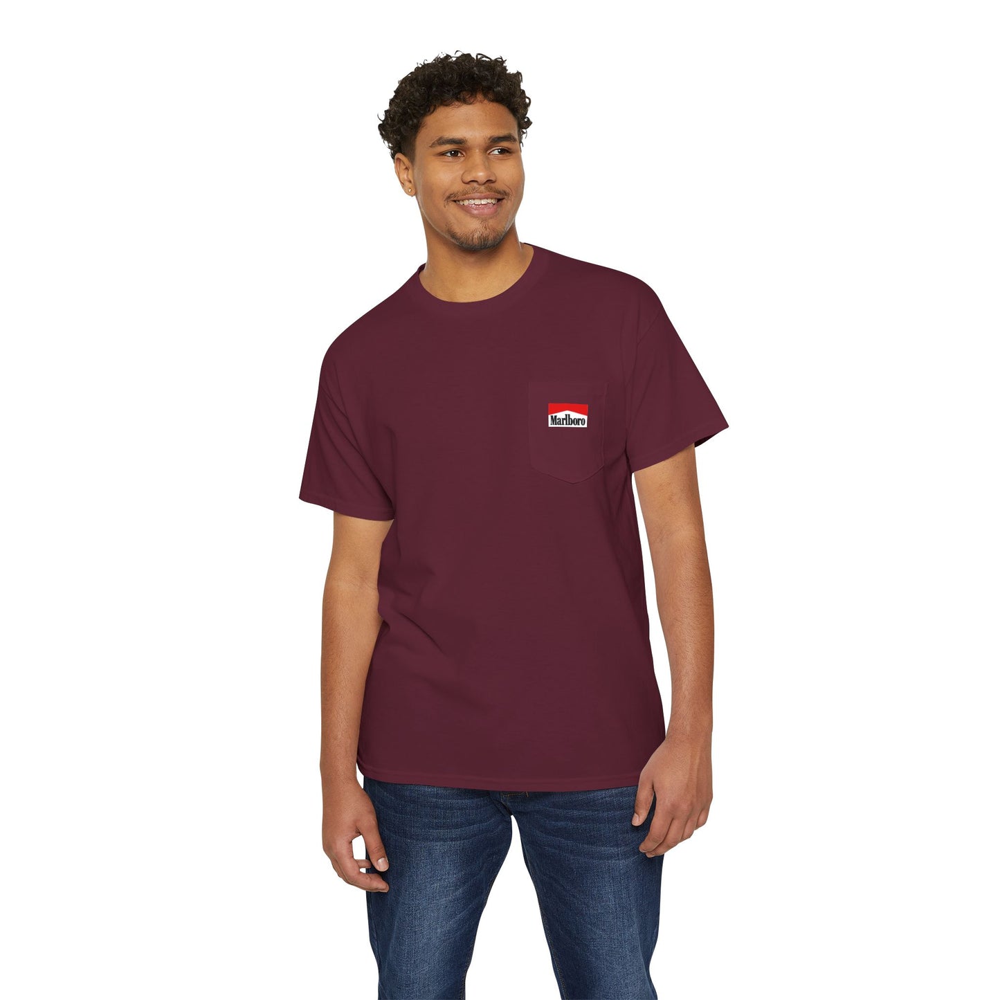 Cigarette Jesus Pocket Tee