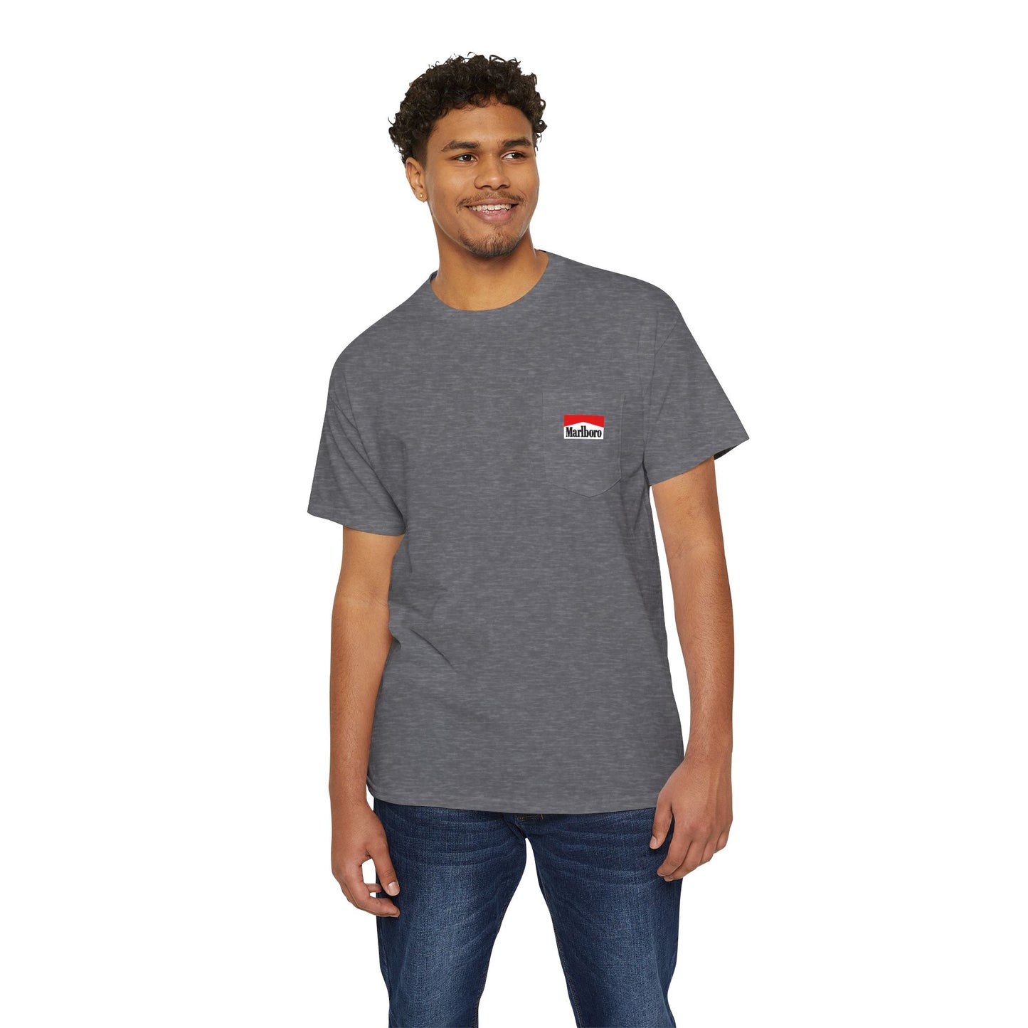 Cigarette Jesus Pocket Tee