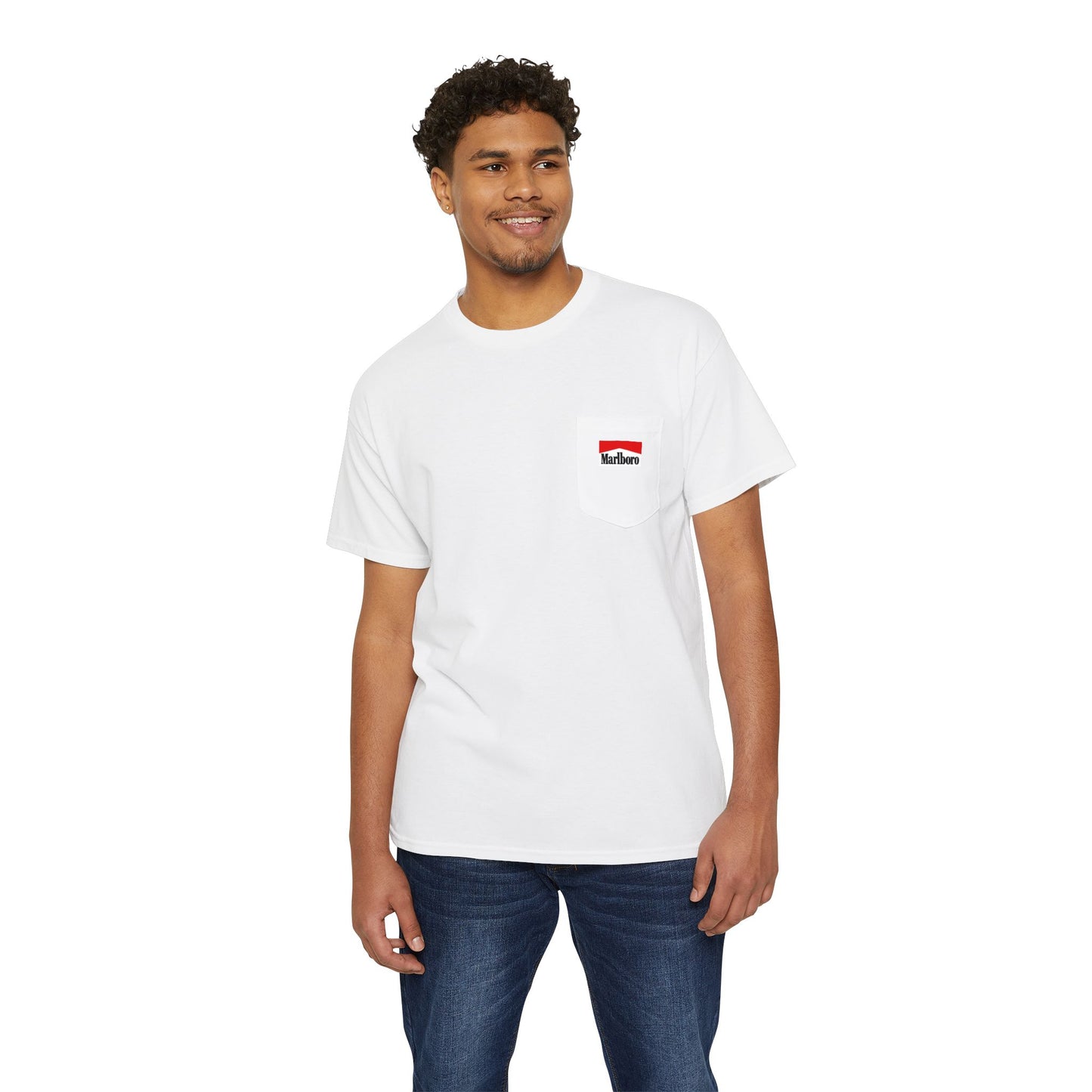 Cigarette Jesus Pocket Tee