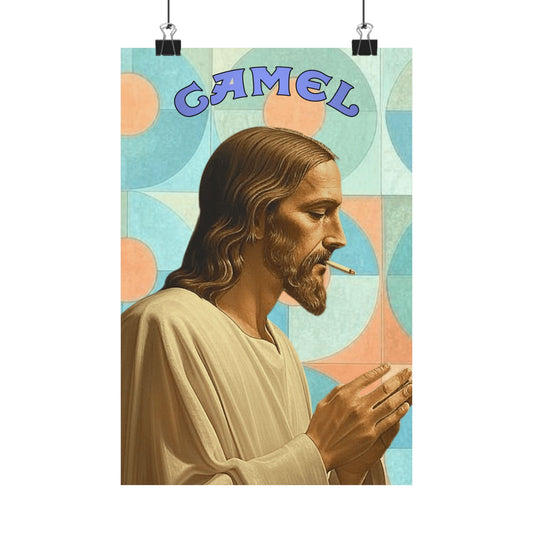 Camel Jesus Poster