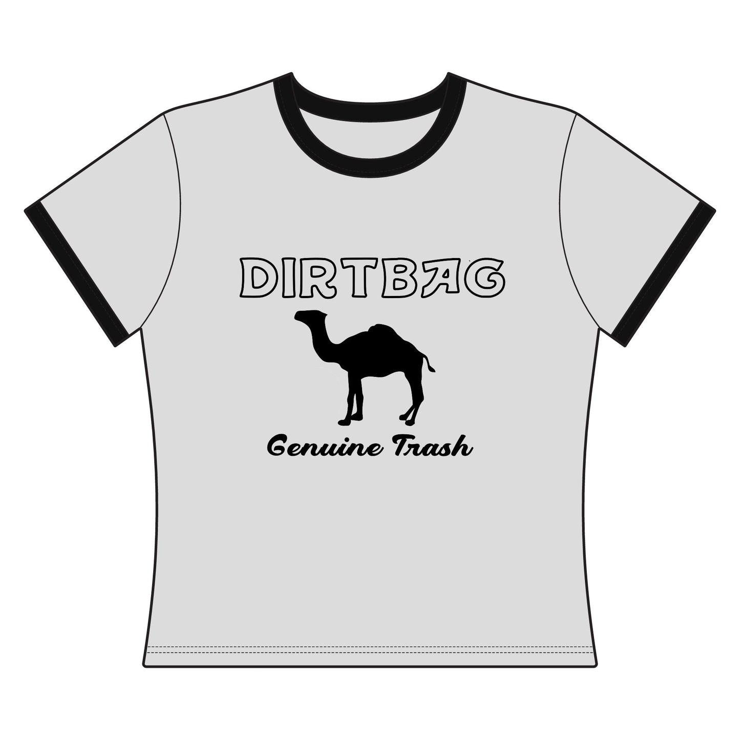 Women's Ringer Tee Dirtbag