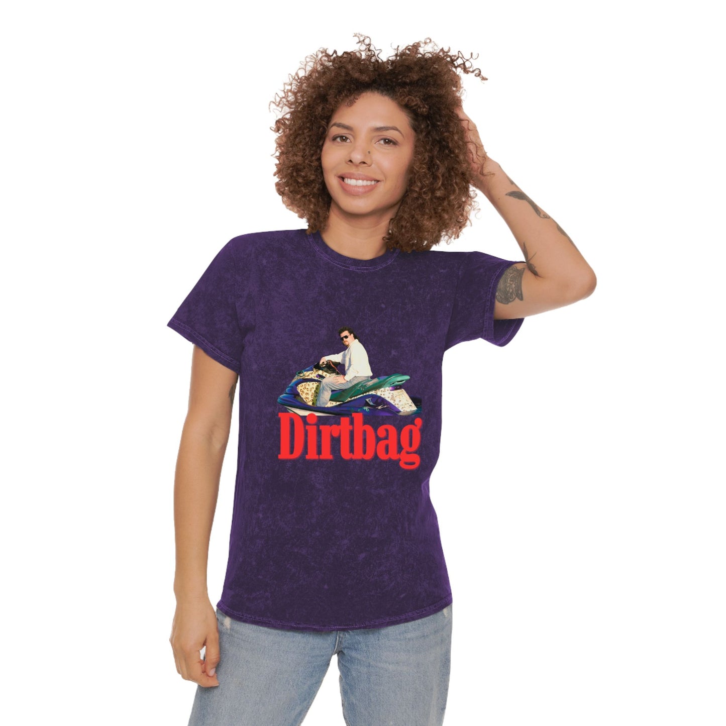 Kenny Powers Dirtbag - Unisex Mineral Wash T-Shirt