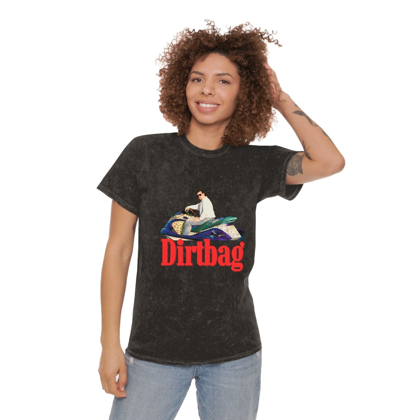 Kenny Powers Dirtbag - Unisex Mineral Wash T-Shirt