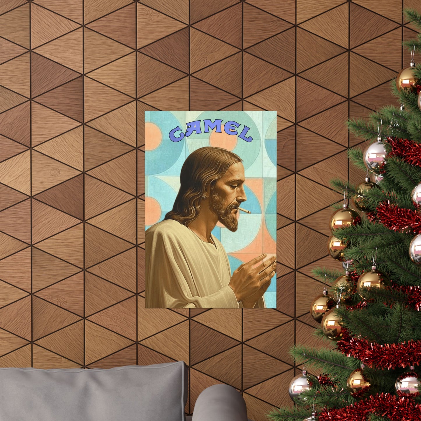 Camel Jesus Poster