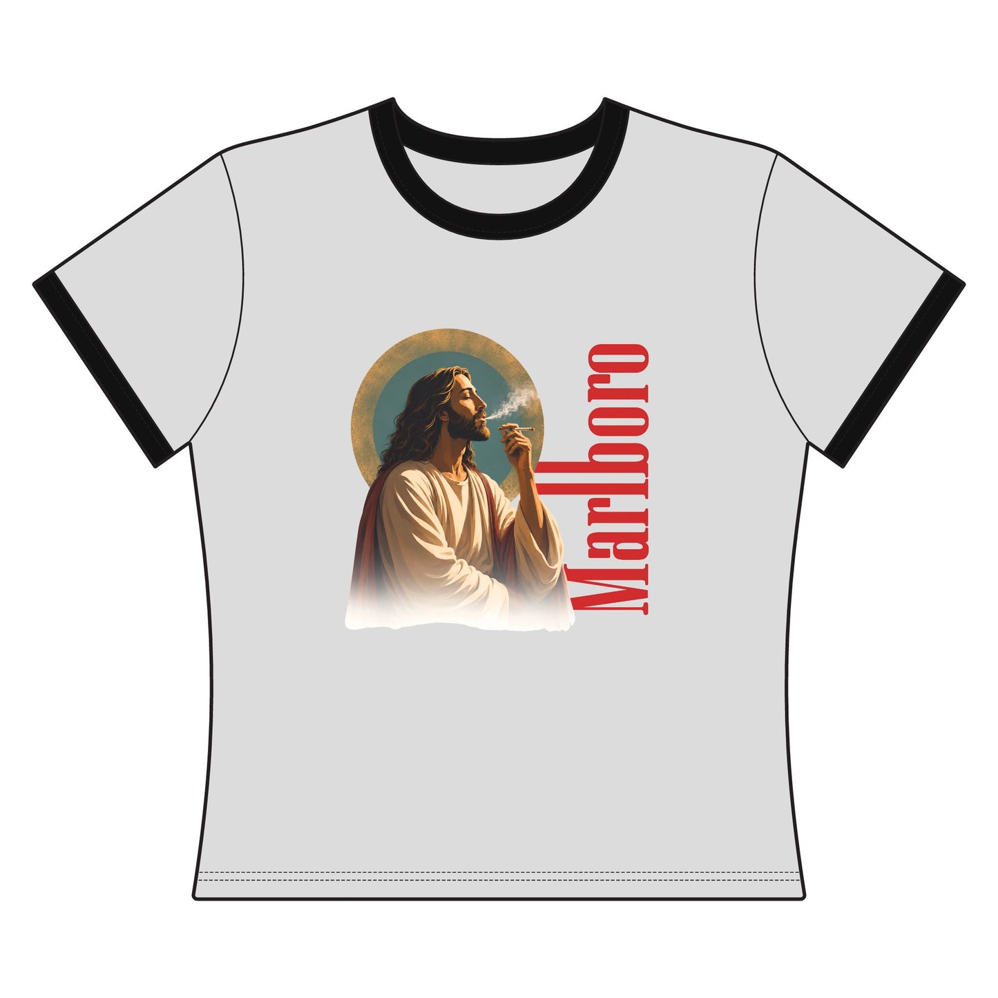 Women's Ringer Tee Marlboro