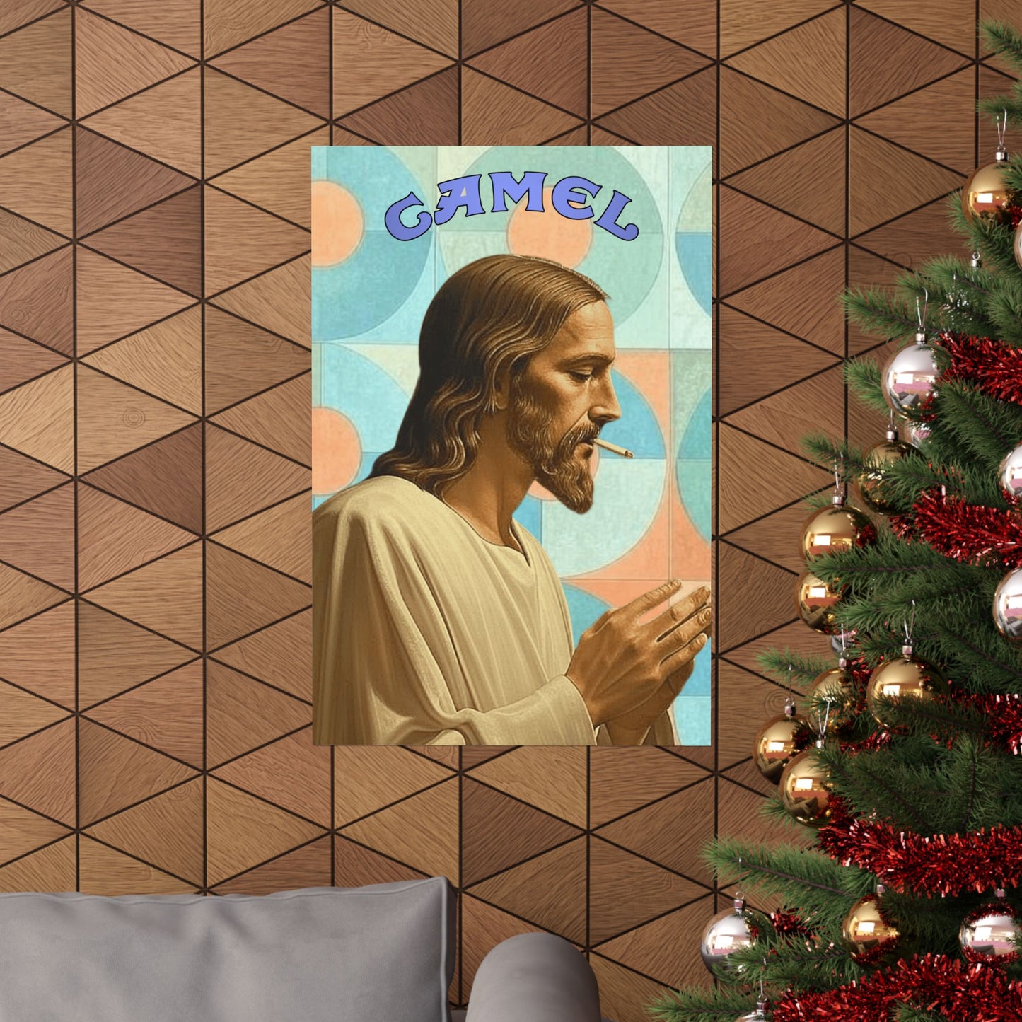 Camel Jesus Poster