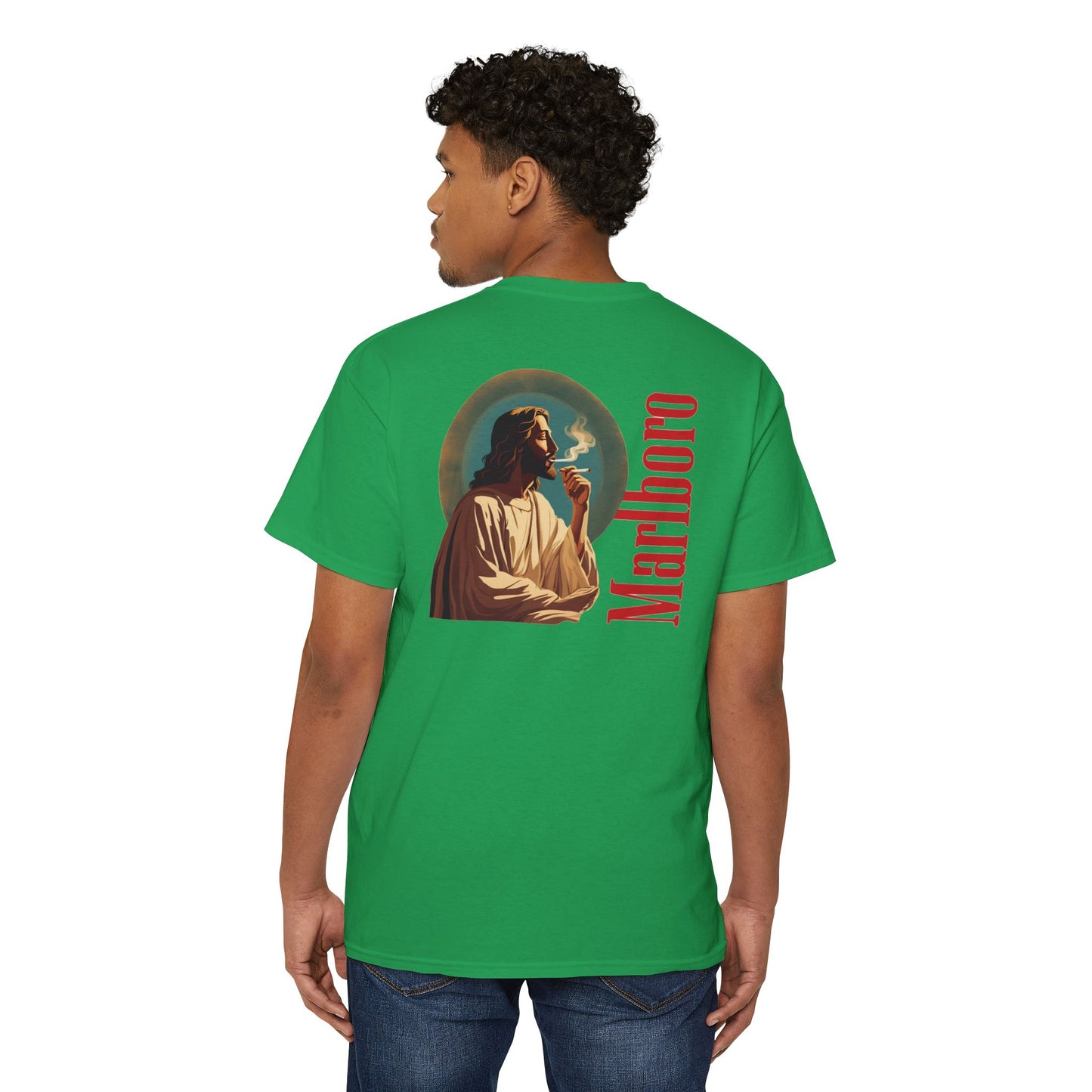 Cigarette Jesus Pocket Tee