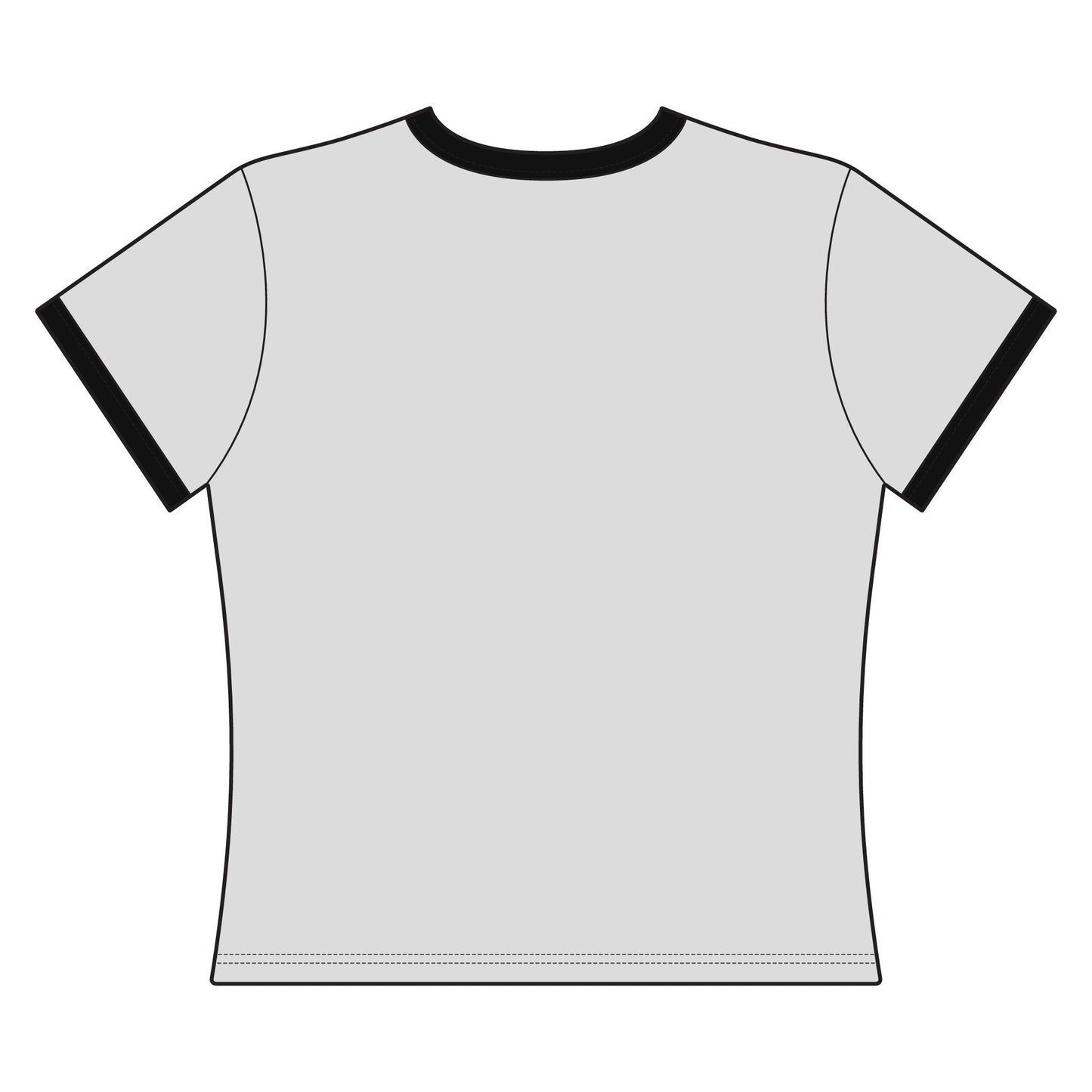 Women's Ringer Tee Dirtbag