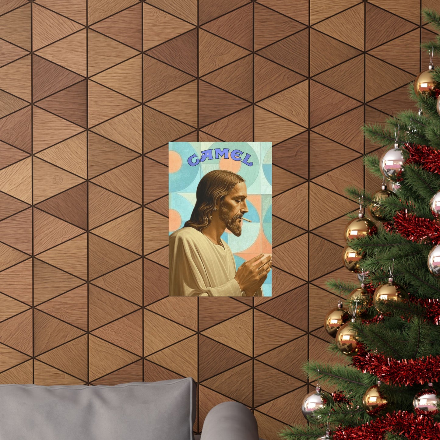 Camel Jesus Poster