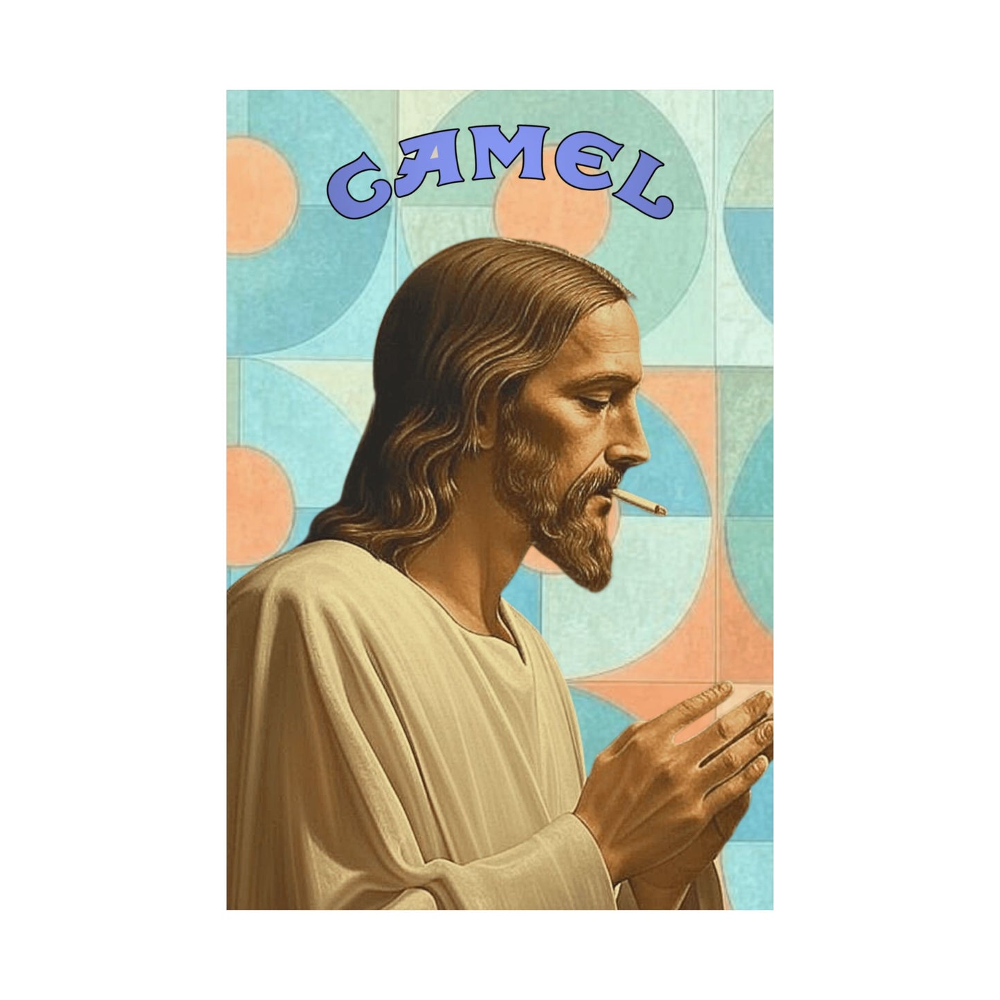 Camel Jesus Poster