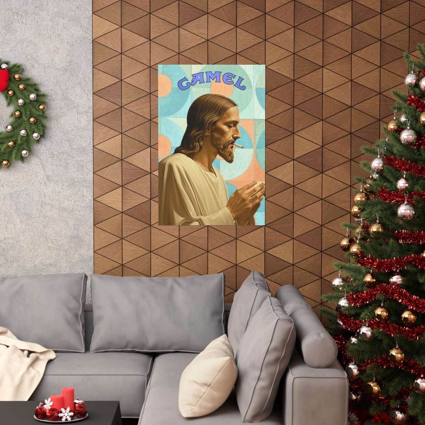 Camel Jesus Poster