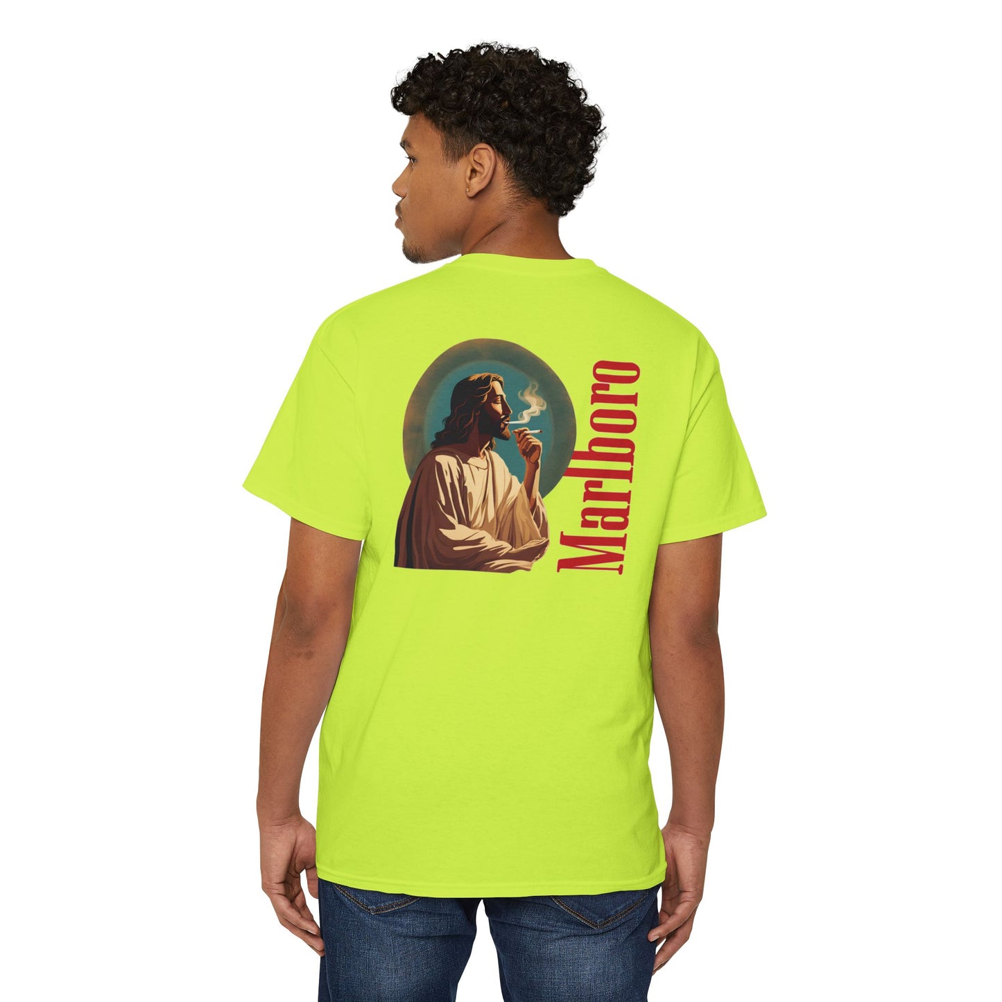 Cigarette Jesus Pocket Tee